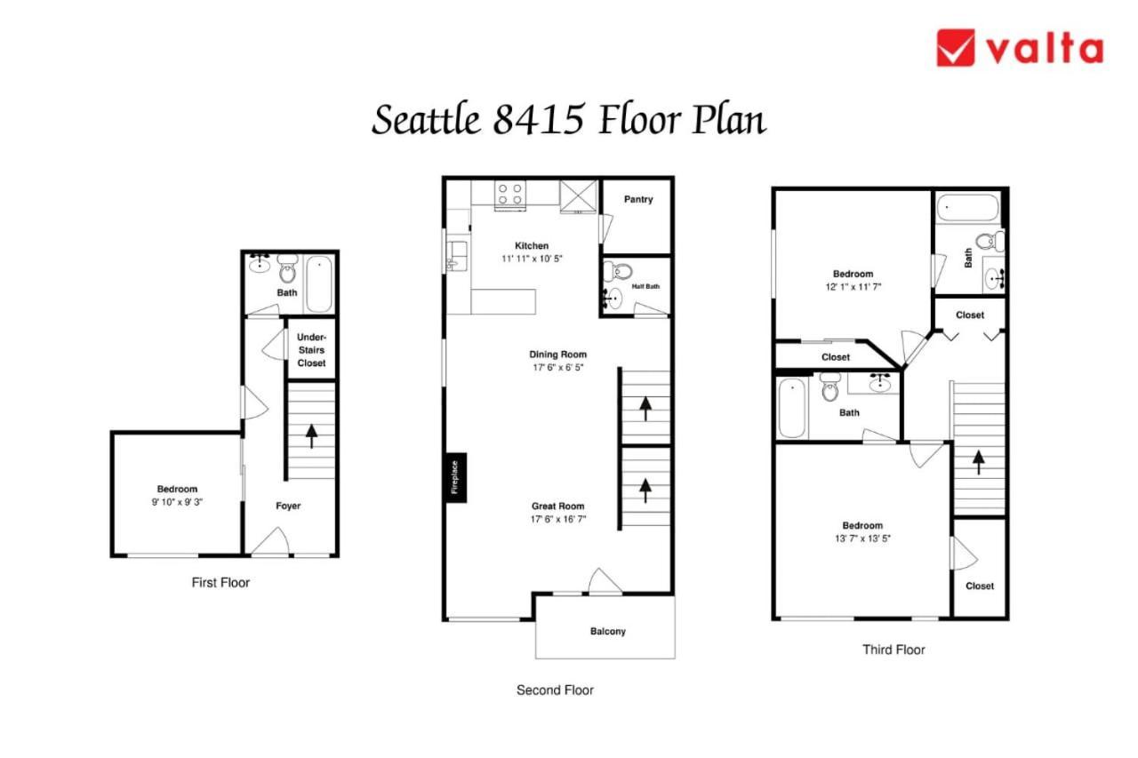Stylish North Seattle Townhouse- Dual Master Suites מראה חיצוני תמונה